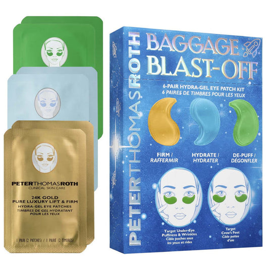 PETER THOMAS ROTH Baggage Blast Off 6 Piece Hydra-Gel Eye Patch Kit