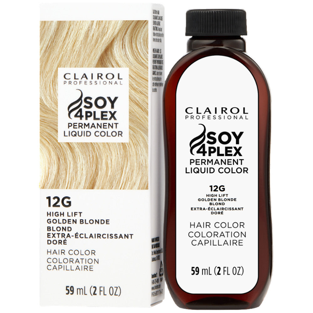 Clairol Soy Liquicolor Permanent Hair Color - 12G/HL-G High Lift Golden Blonde