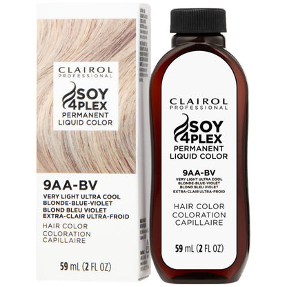 Clairol Soy Liquicolor Permanent Hair Color - 9AA-BV/30D Flaxen Blonde