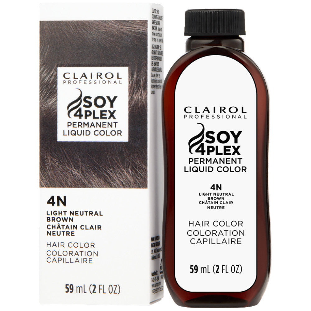 Clairol Soy Liquicolor Permanent Hair Color - 4N/84N Light Neutral Brown