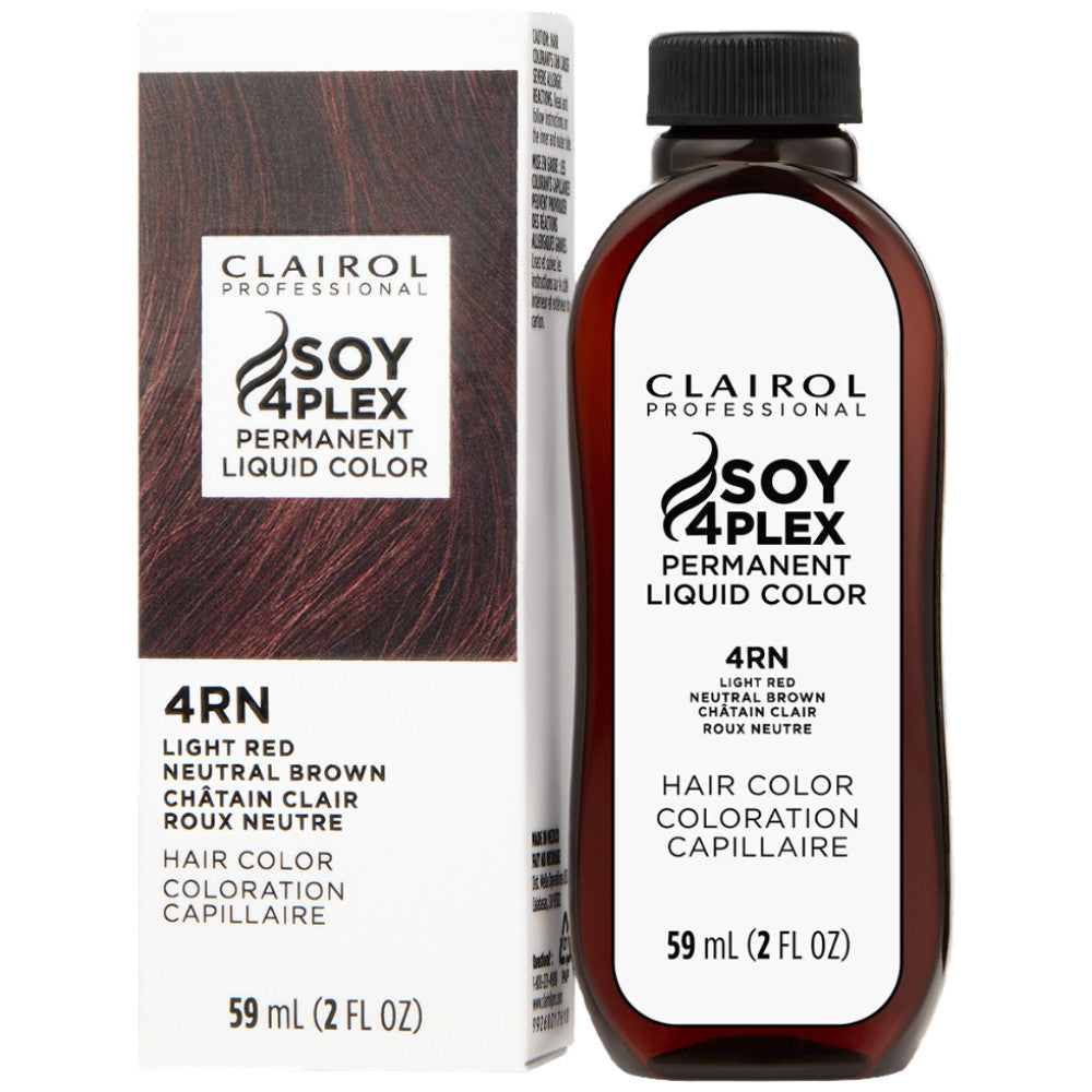 Clairol Soy Liquicolor Permanent Hair Color - 4RN/47R Light Red Neutral Brown