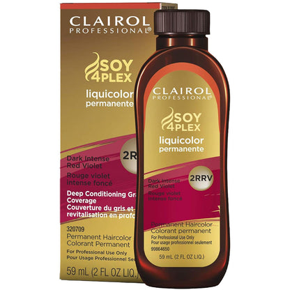 Clairol Soy Liquicolor Permanent Hair Color - 2RRV Dark Intense Red Violet