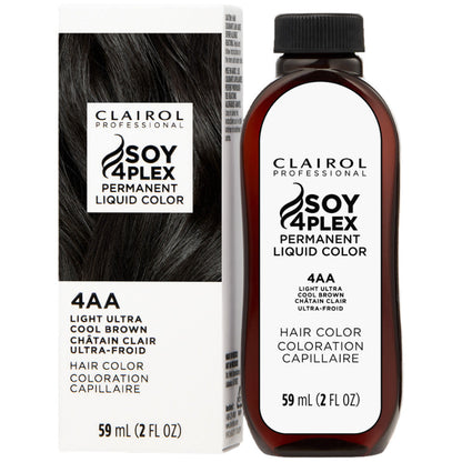 Clairol Soy Liquicolor Permanent Hair Color - 4AA/37D Iced Brown