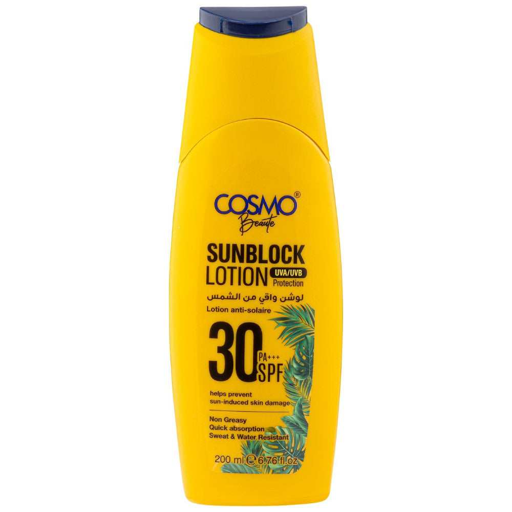 Cosmo Suncare Sunblock Lotion SPF30+ 6.68 oz