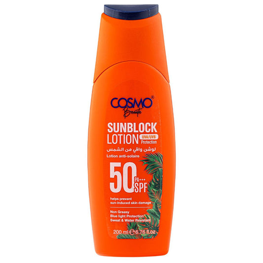 Cosmo Suncare Sunblock Lotion SPF50+ 6.68 oz