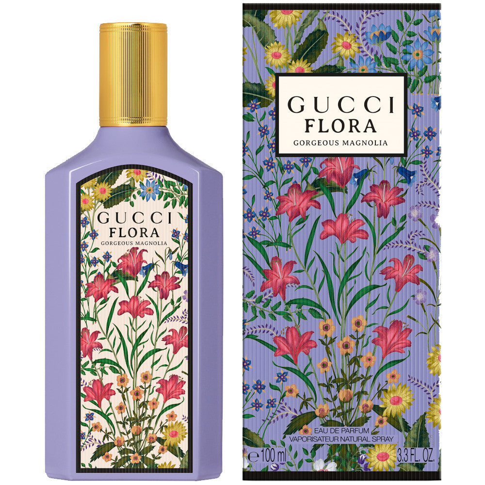 Gucci Flora Gorgeous Mognolia Women Eau De Parfum Spray 3.3 oz