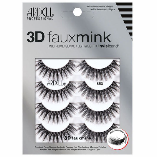 Ardell 3D Faux Mink #853 4-Pack