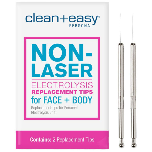 Clean and Easy Personal Electrolysis for Face and Body