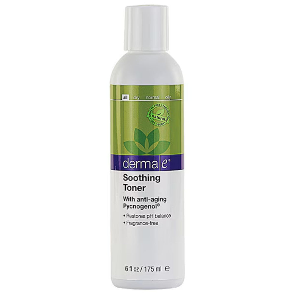 Derma E Soothing Facial Toner with Anti-aging Pycnogenol 6 oz