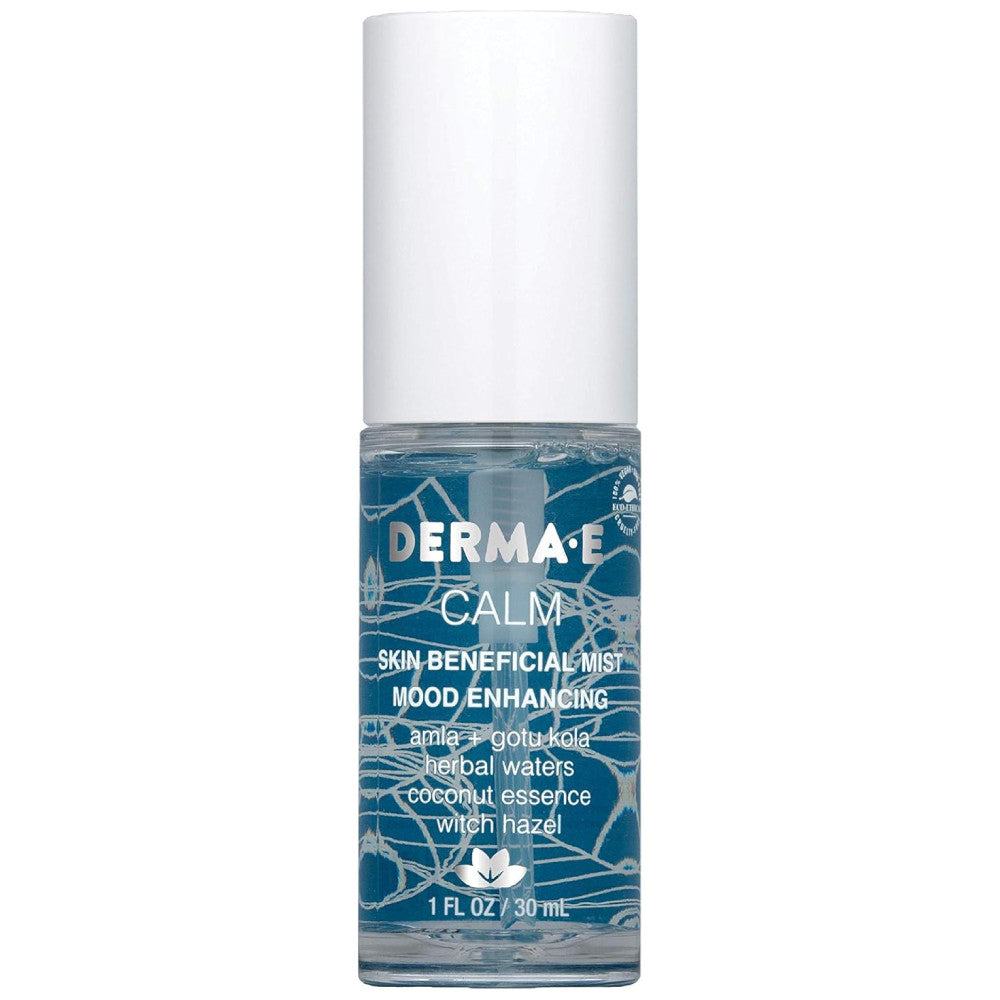 Derma E CALM Skin Beneficial Mist Mood Enhancing 1 oz