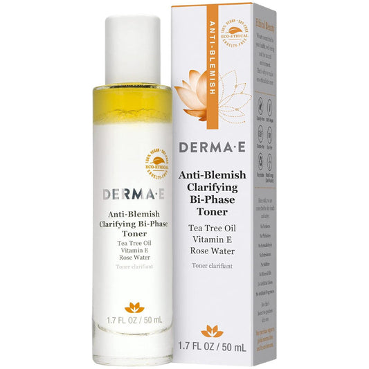 Derma E Anti-Blemish Clarifying Bi-Phase Toner 1.7 oz