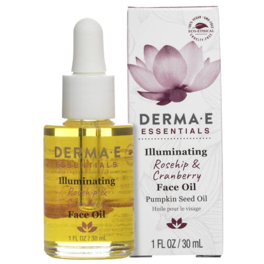 Derma E Illuminating Rosehip & Cranberry Face Oil 1 oz