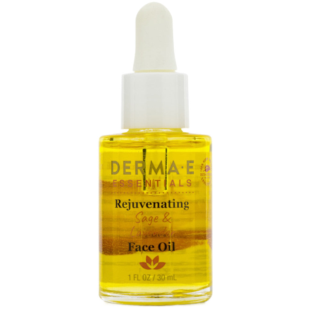 Derma E Rejuvenating Sage & Lavender Face Oil 1 oz