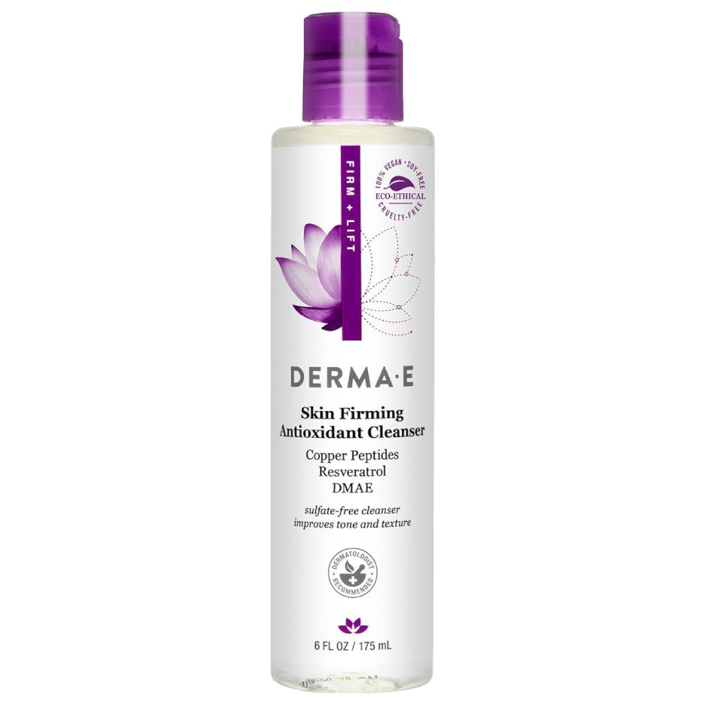 Derma E Skin Firming Antioxidant Cleanser 6 oz