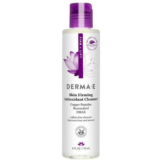 Derma E Skin Firming Antioxidant Cleanser 6 oz