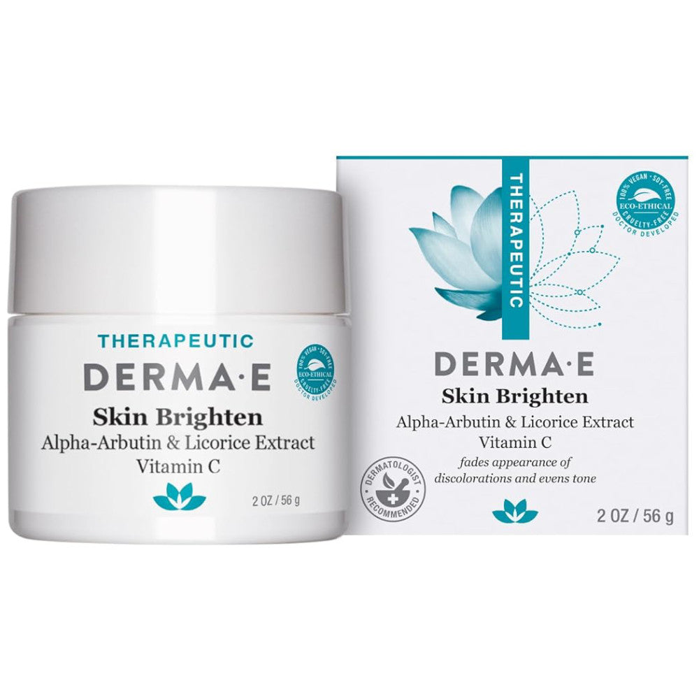 Derma E Skin Lighten Natural Fade and Age Spot Cream 2 oz