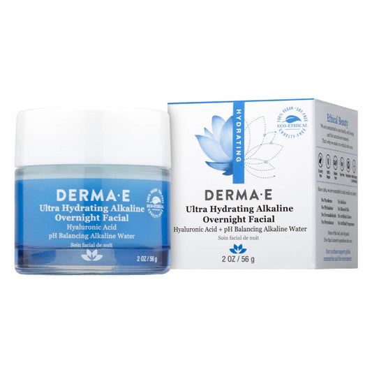 Derma E Ultra Hydrating Alkaline Glow Sleep Mask 2 oz