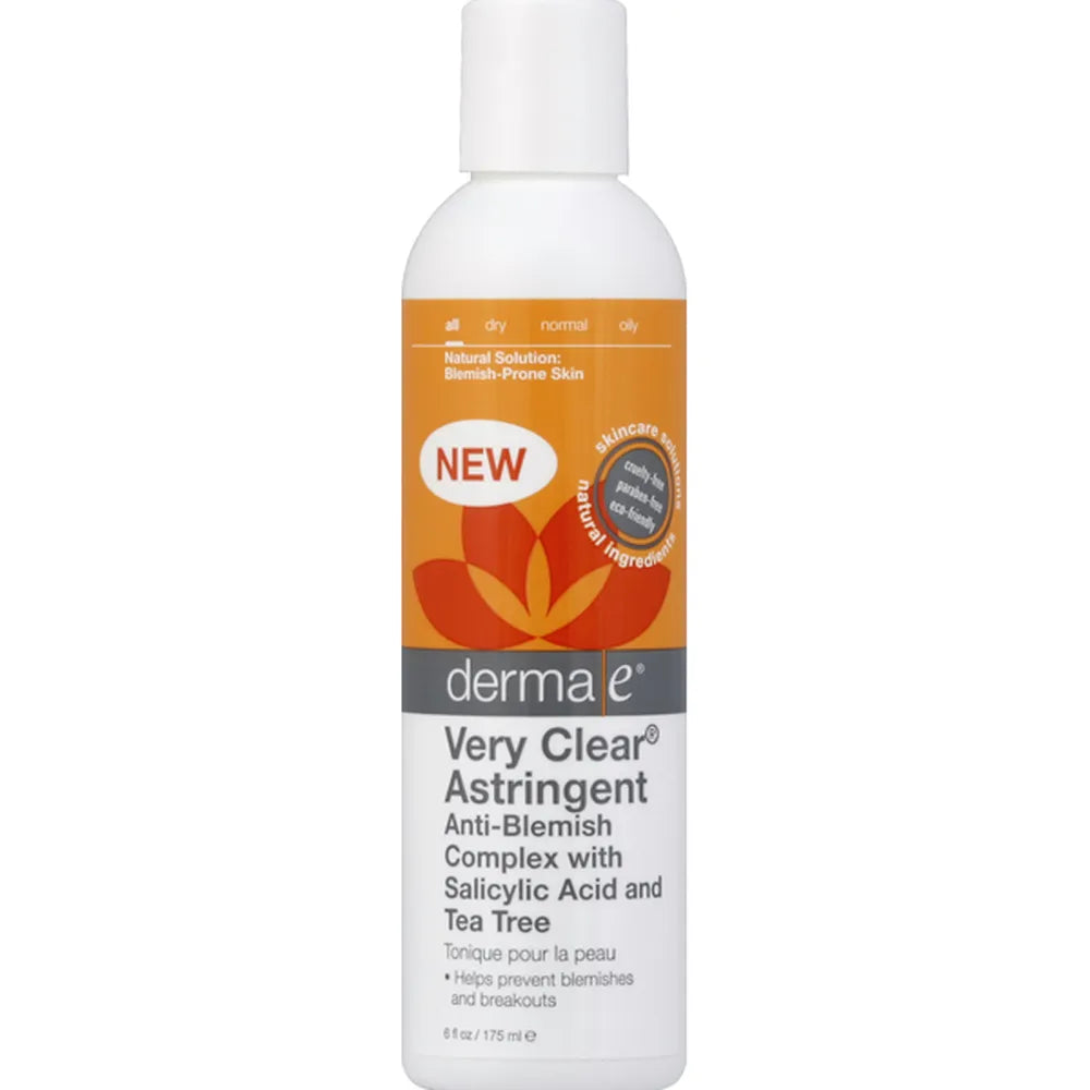 Derma E Very Clear Astringent 6 oz