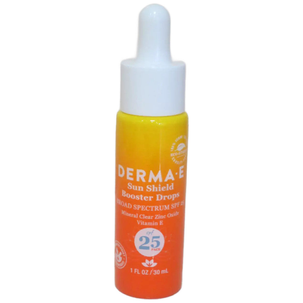 Derma E Sun Shield Booster Drops SPF25 Face 1 oz