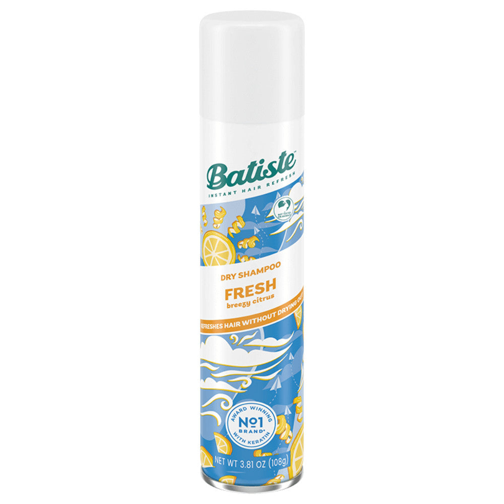 Batiste Dry Shampoo-Fresh Breezy Citrus 3.81 oz