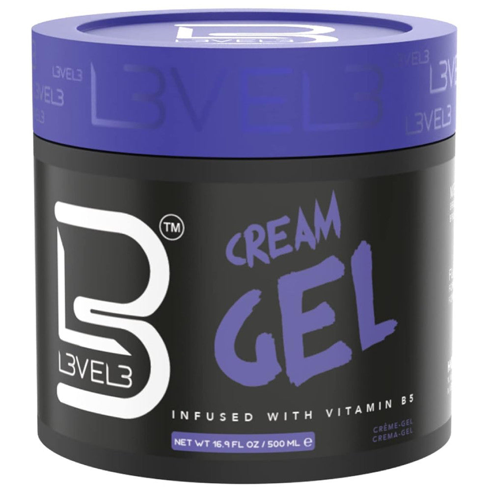 L3VEL3 Cream Hair Gel 500ml