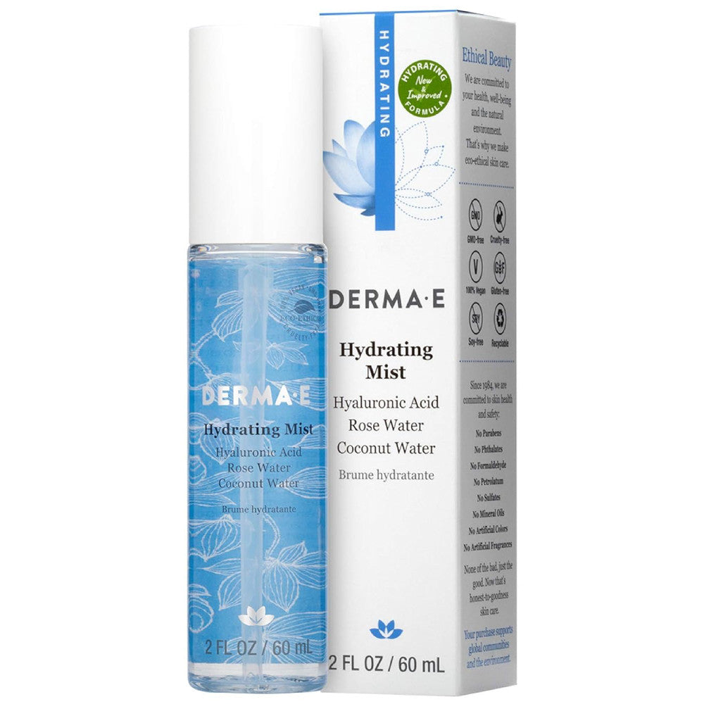 Derma E Hydrating Mist with Hyaluronic Acid 2 oz