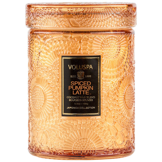 Voluspa Small Jar Candle-Spiced Pumpkin Latte