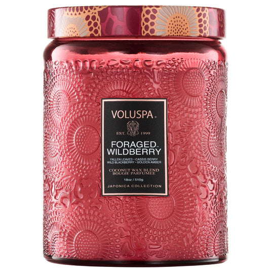 Voluspa Large Jar Candle Foraged Wildberry 18 oz