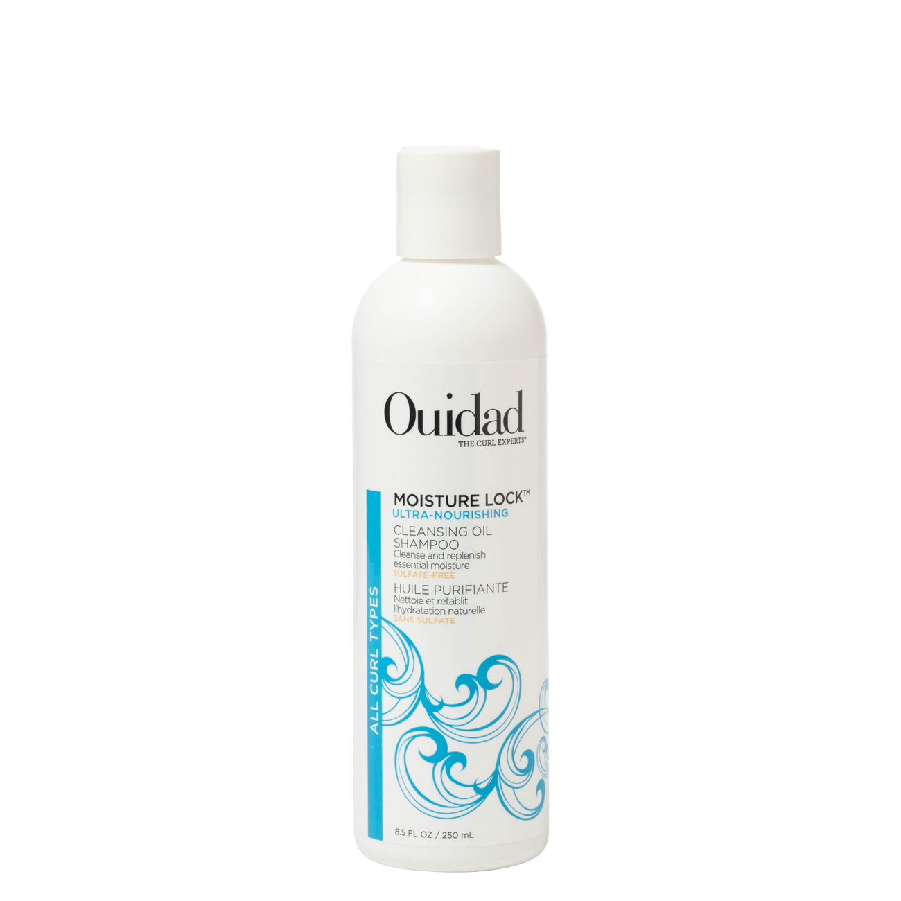 ouidad moisture lock cleansing oil shampoo 8.5 oz
