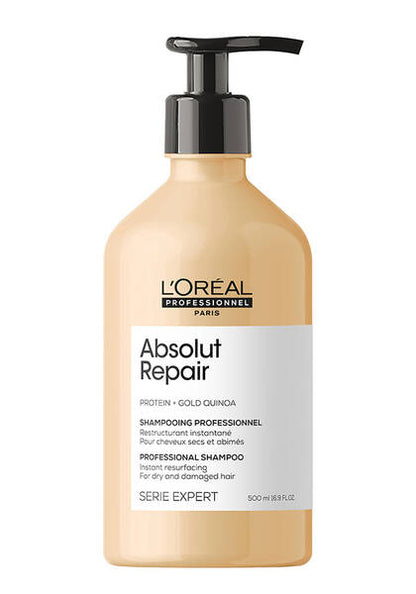 Loreal Professional Serie Expert Absolut Repair Gold ShampooHair ShampooLOREAL PROFESSIONALSize: 16.9 oz