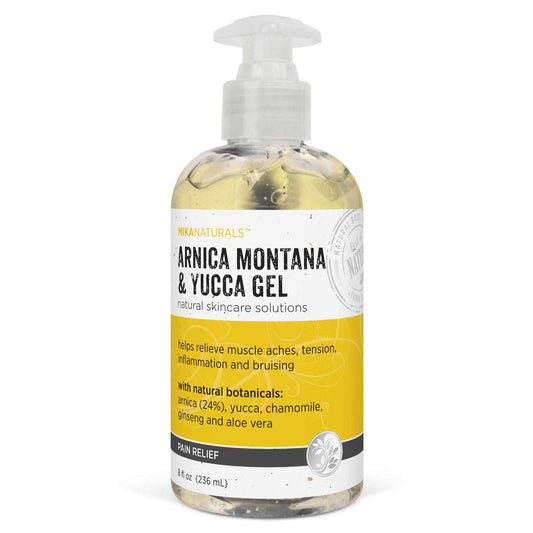 Mika Naturals Arnica Montana + Yucca Gel 8 OzBody CareMika Naturals