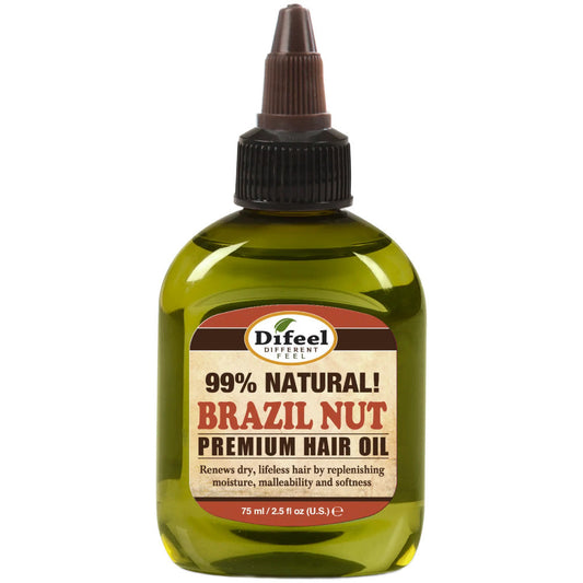 Difeel Premium Hair Oil-brazilian Nut 2.5 oz