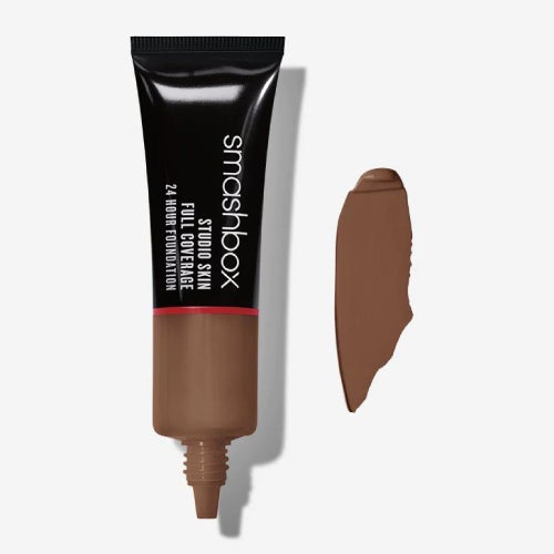 Smashbox Studio Skin Full Coverage 24 Hour FoundationFoundationSMASHBOXColor: 4.5 (Very Deep, Warm)