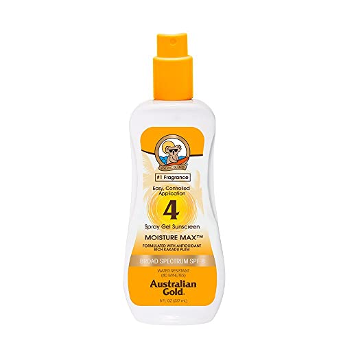 Australian Gold Clear Spray Gel SPF4 8 ozSun CareAUSTRALIAN GOLD