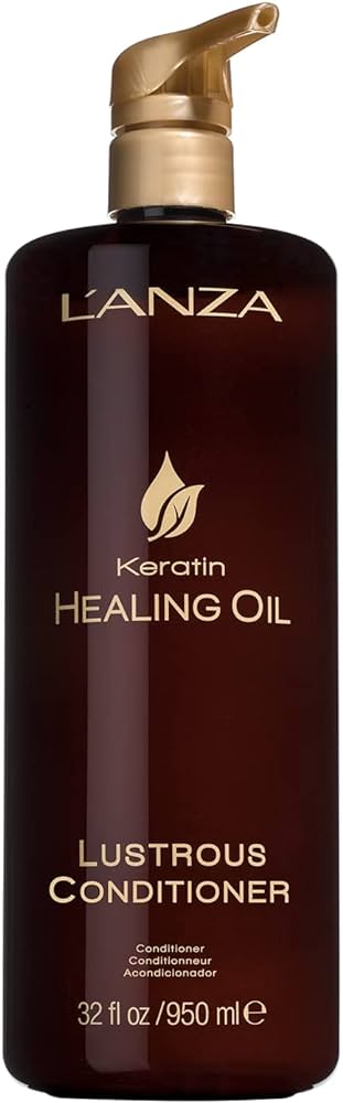 lanza keratin healing oil conditioner liter