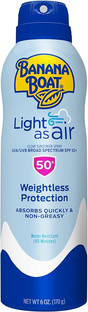 Banana Boat SPF50+ Continuous Spray Sunscreen 6 oz