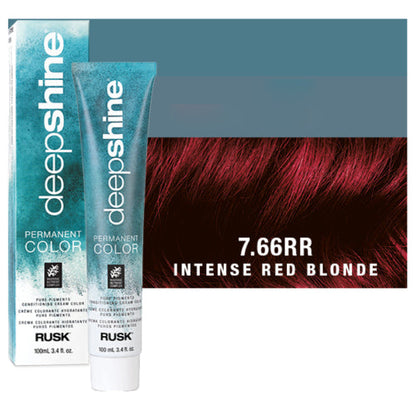 Rusk DeepShine Pure Pigments Hair ColorHair ColorRUSKShade: 7.66Rr Intense Red Blonde