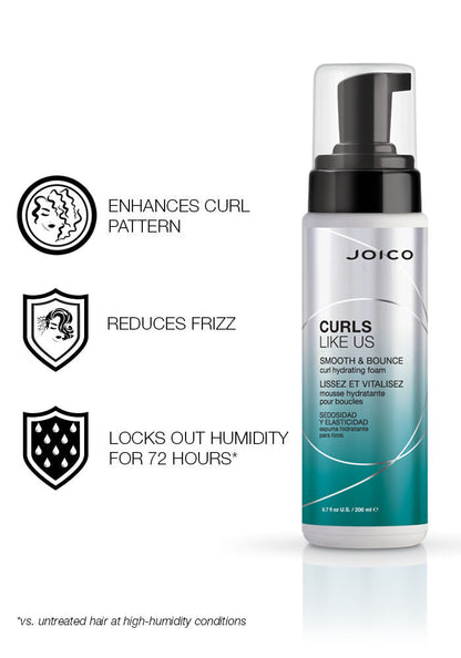 Joico Smooth and Bounce Curl Hydrating Foam 6.7 oz