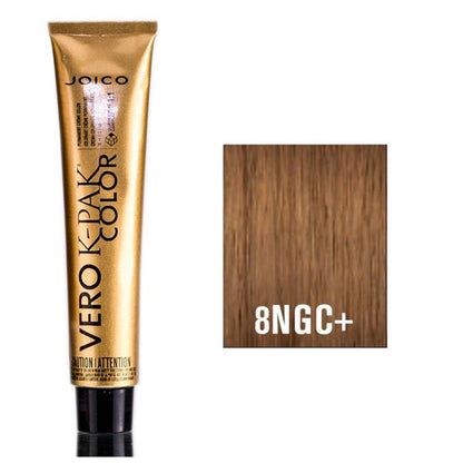 Joico Vero K-Pak Age Defy Hair ColorHair ColorJOICOColor: 8NGC+ Medium Natural Golden Copper Blonde