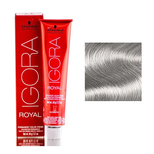 Schwarzkopf Igora Royal Permanent Creme Hair ColorHair ColorSCHWARZKOPFColor: 8-11 Light Blonde Cendre Extra