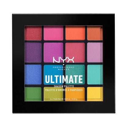 NYX Professional Ultimate Shadow PaletteEyeshadowNYX PROFESSIONALShade: Smokey And Highlight, Cool Neutrals, Warm Neutrals, Brights