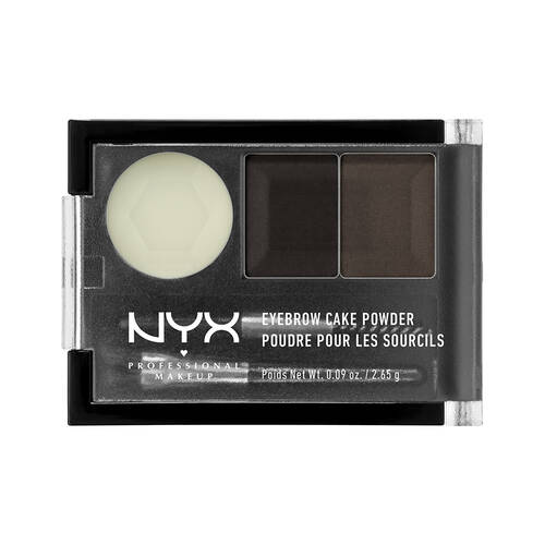 NYX Professional Eyebrow Cake PowderEyebrowNYX PROFESSIONALColor: Black/Gray