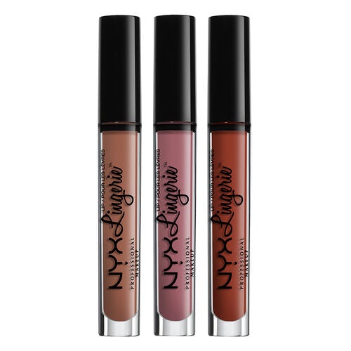 NYX Professional Love Lust Disco Lip Lingerie Matte Trio Holiday Lip SetLip ColorNYX PROFESSIONAL