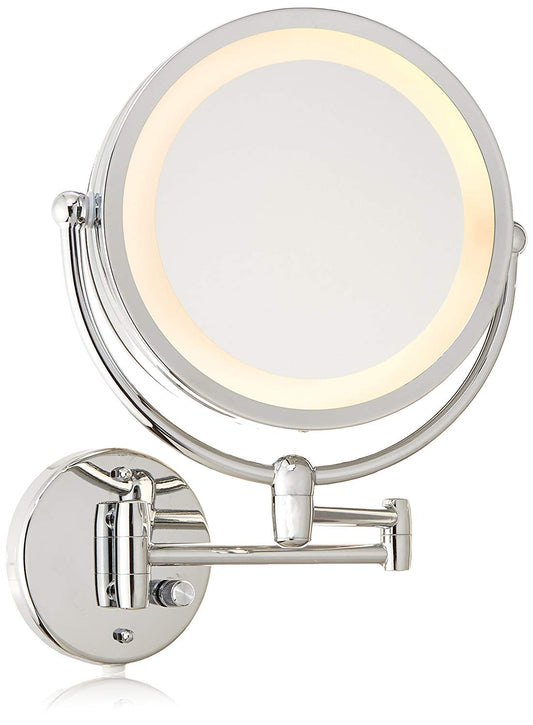 Danielle Mirror 10X Lighted Wall Mount-ChromeMirrorsDANIELLE