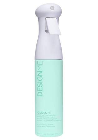 Design.Me Gloss.Me Shine and Heat Protectant Infinite MistHair SprayDESIGN.MESize: 8.5 oz Refillable