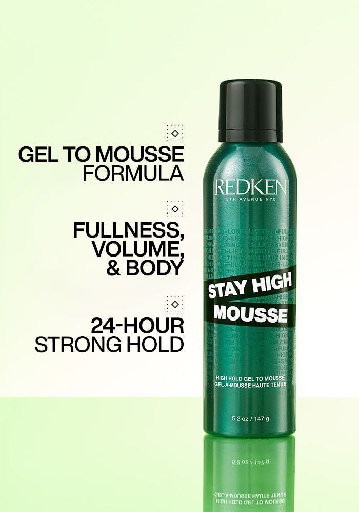 Redken Stay High Mousse 5.2 oz