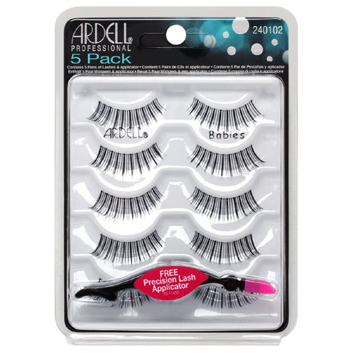 Ardell 5 Pack Natural Babies BlackFalse EyelashesARDELL