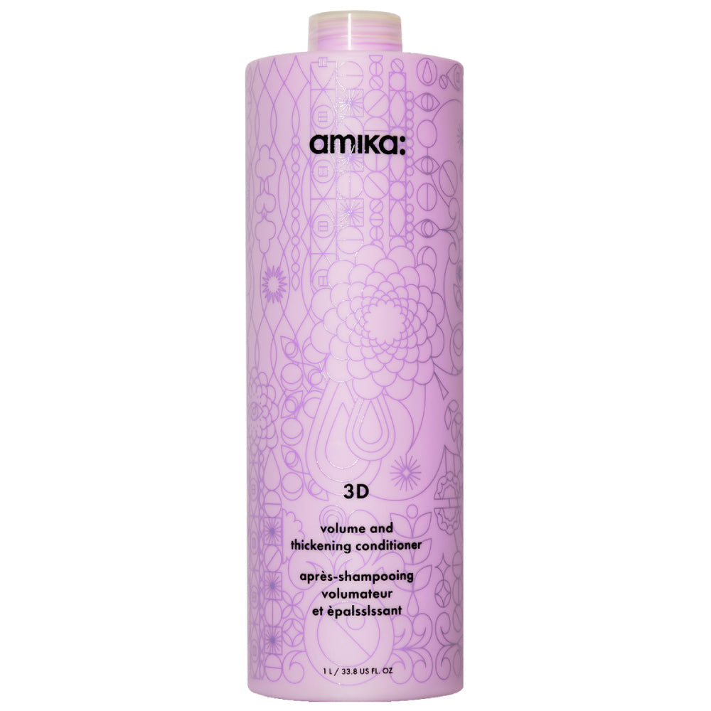 Amika 3D Volume + Thickening Conditioner 33 oz