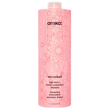 Amika Mirrorball High Shine + Protect Antioxidant Shampoo 33.8 oz