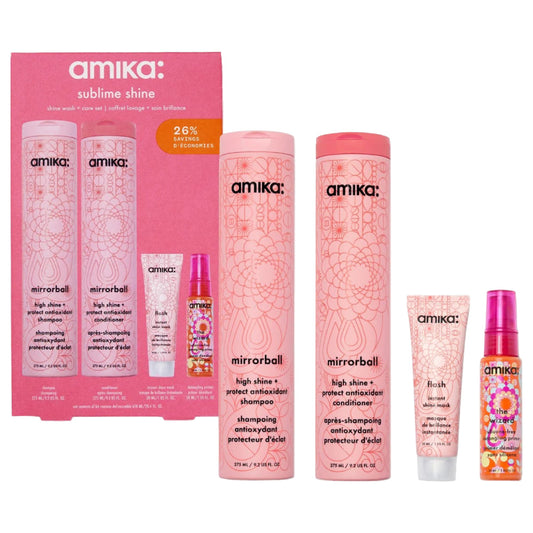 Amika Sublime Shine Wash and Care Set